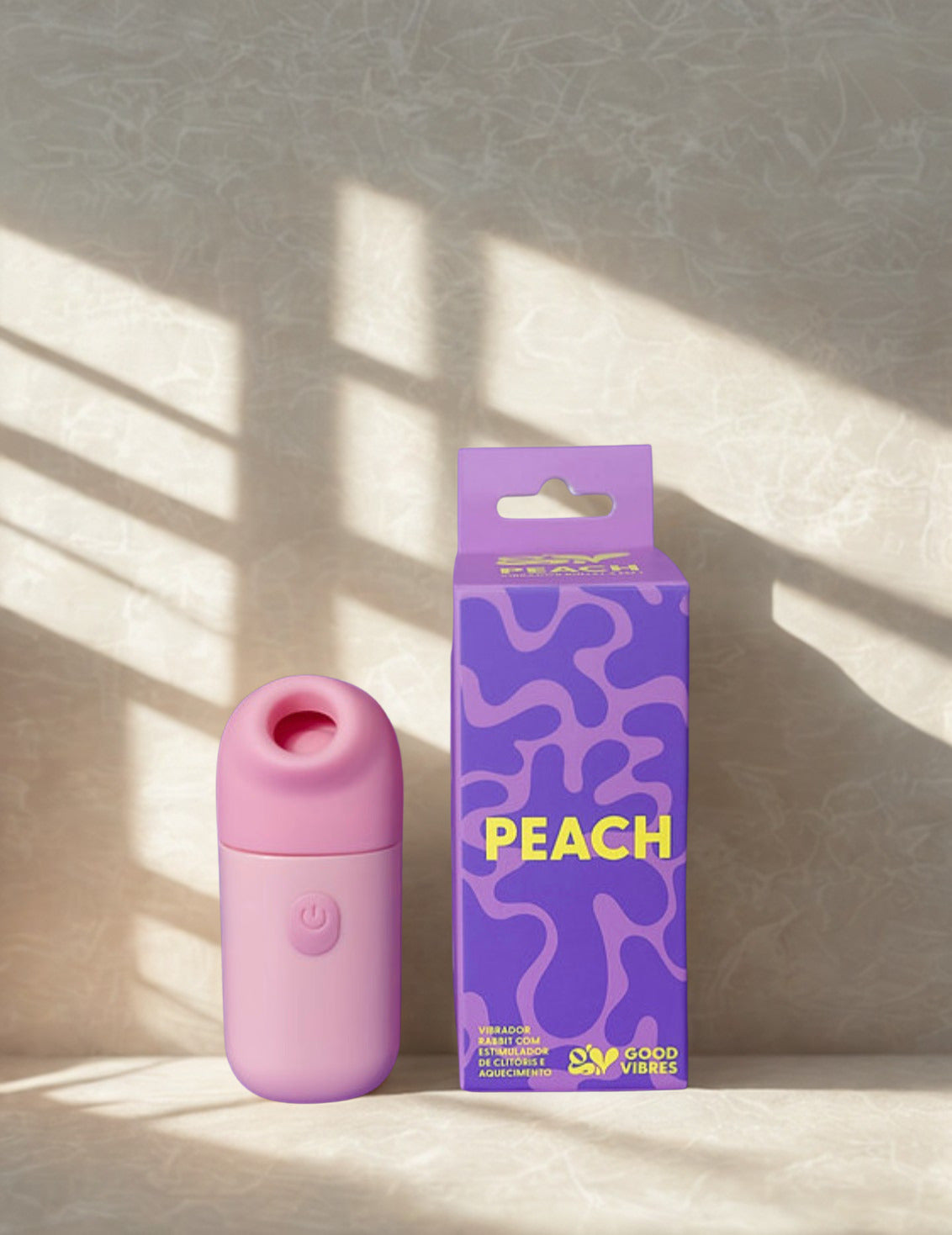 Sugador e pulsador Peach - Good Vibres