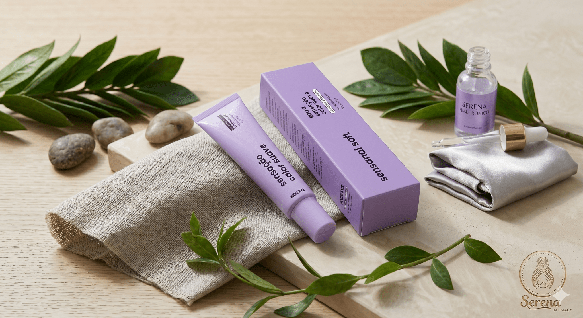 GEL DE MASSAGEM COM ÁCIDO HIALURÔNICO SENSANAL SOFT - Afrodite Beauty