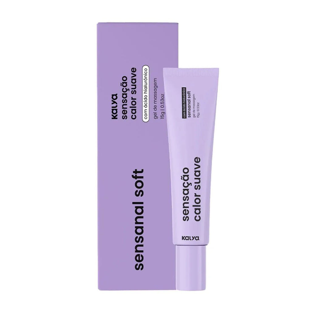 GEL DE MASSAGEM COM ÁCIDO HIALURÔNICO SENSANAL SOFT - Afrodite Beauty