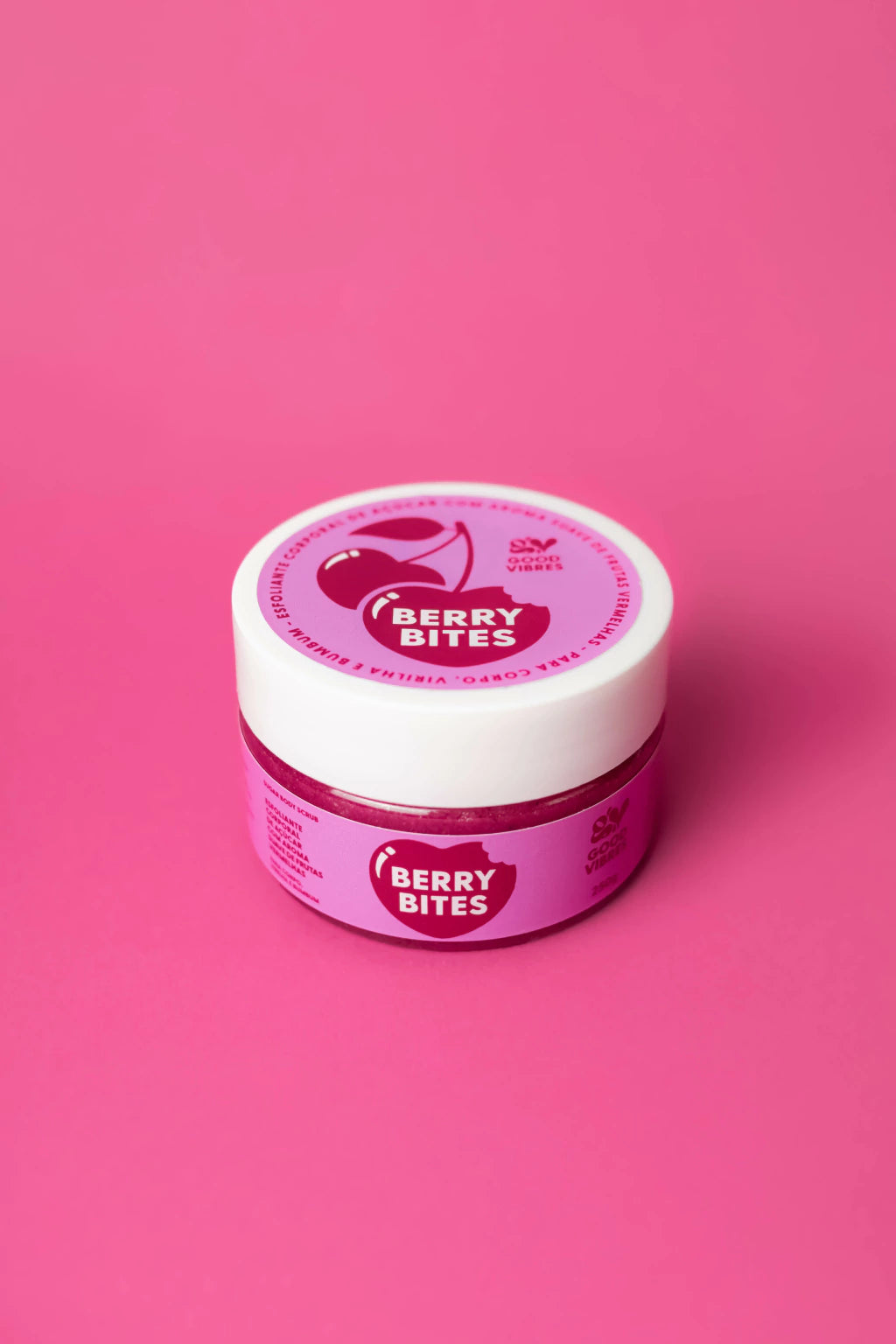 Esfoliante Corporal de Açúcar para Corpo, Virilha e Bumbum Berry Bites