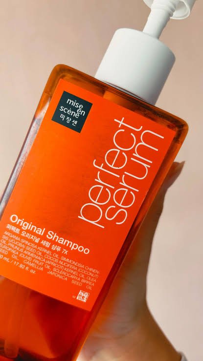 Kit Shampoo + Condicionador Mise En Scène Perfect Serum Original 530g | Hidratação Coreana - Afrodite Beauty