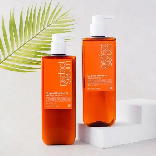 Kit Shampoo + Condicionador Mise En Scène Perfect Serum Original 530g | Hidratação Coreana - Afrodite Beauty