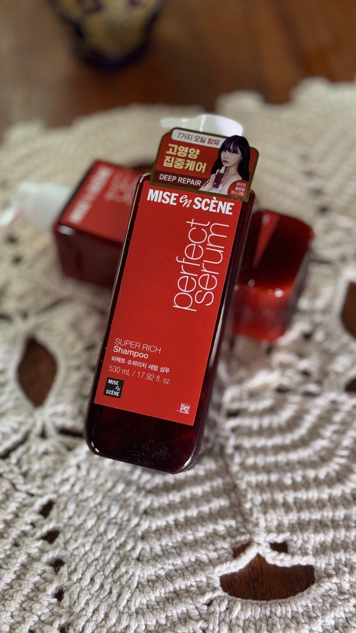 Kit Shampoo + Condicionador Mise En Scène Perfect Serum Super Rich 530ml | Hidratação Intensa - Afrodite Beauty