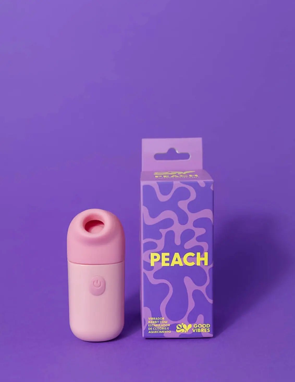 Massageador de Bem - Estar Íntimo Peach | Good Vibres - Afrodite Beauty