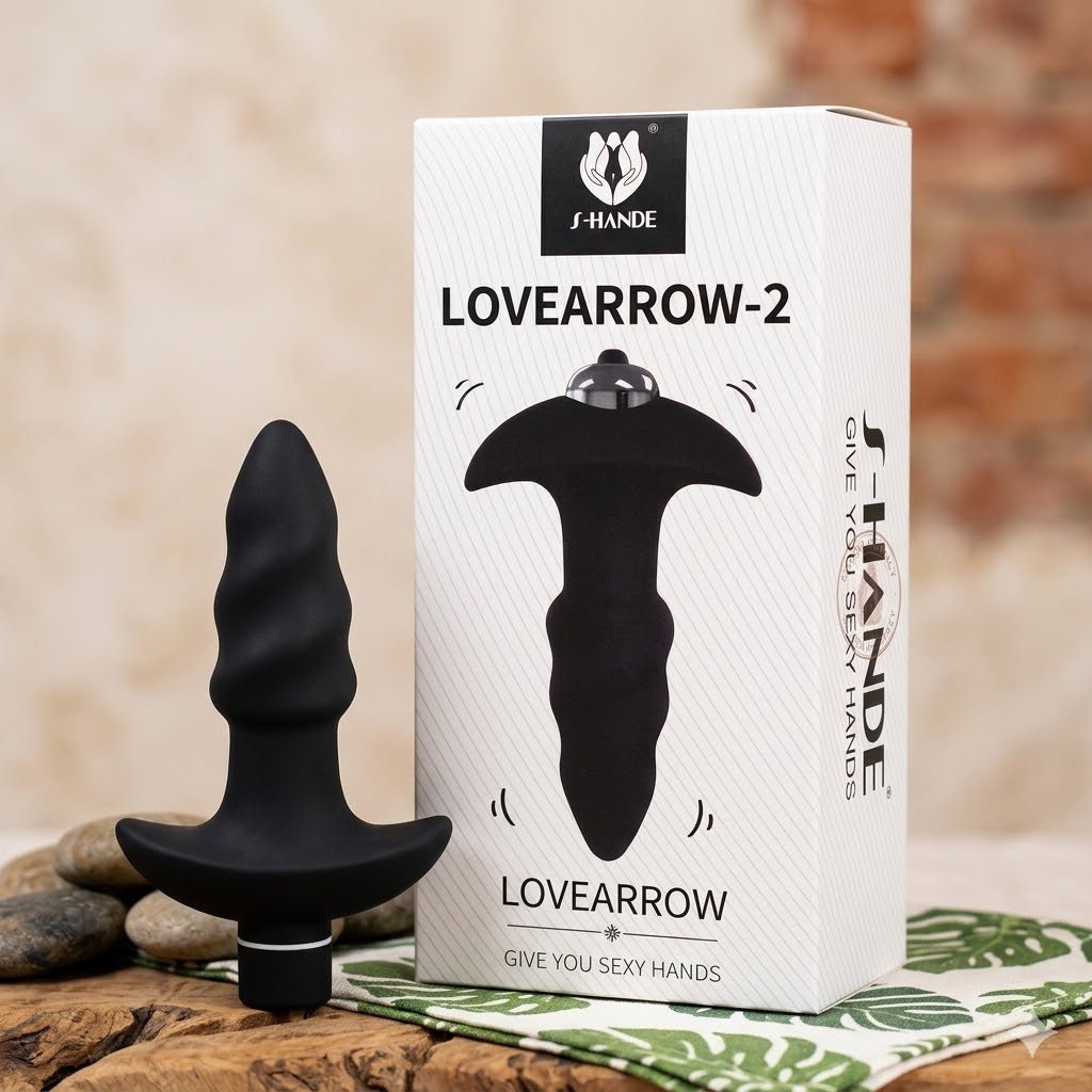 PLUG ANAL 2 EM 1 LOVEARROW - 2 S - HANDE - Afrodite Beauty