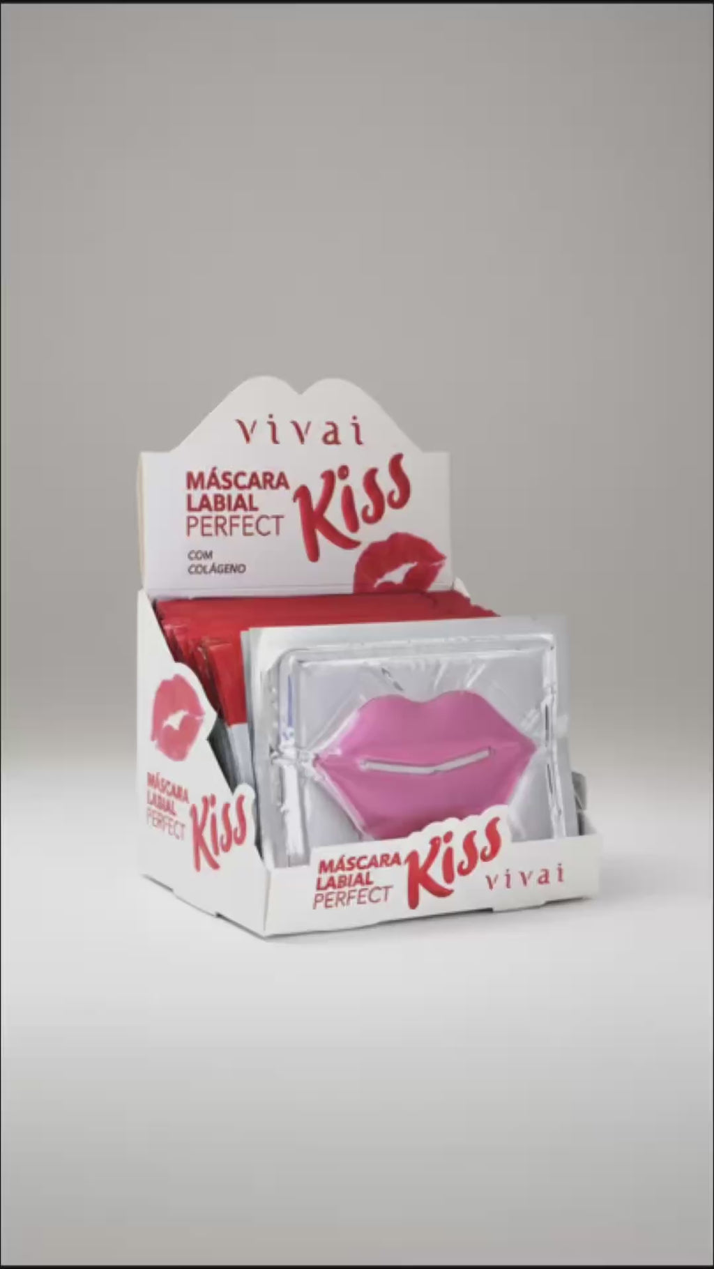 Máscara Labial Perfect Kiss Vivai: Hidratação Intensiva & Regeneração Noturna