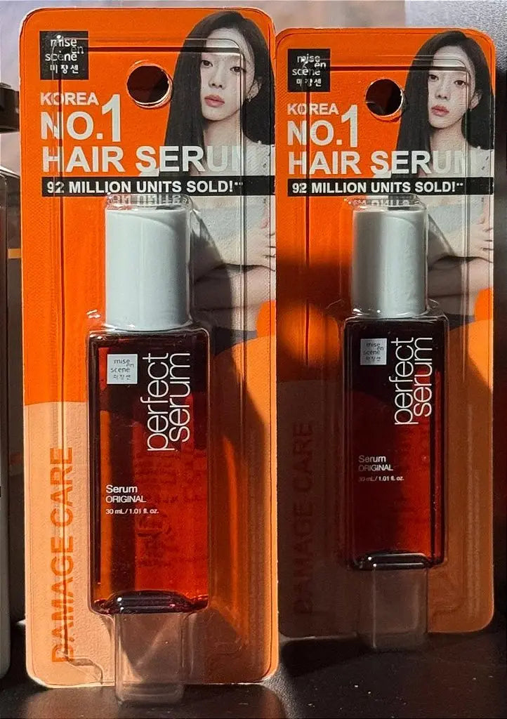 Sérum Capilar Mise En Scène Perfect Serum 30ml | Proteção e Brilho para Cabelos Danificados - Afrodite Beauty